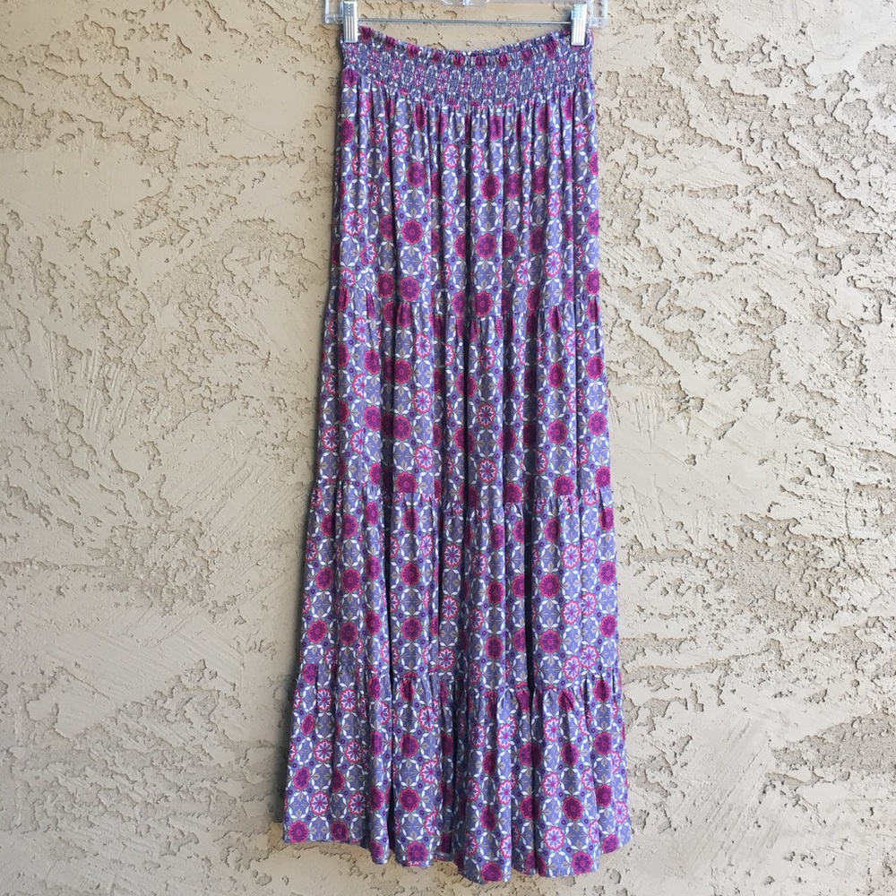 FOREVER 21 Cutest Maxi Long Ankle Length Skirt